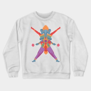 Hindu God and Goddess Acro yoga Crewneck Sweatshirt